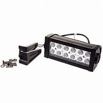 Фара светодиодная OFF ROAD 190*80*85мм прямоуг.12V/24V 36W 6000К SKYWAY 12 диодов Ближний свет